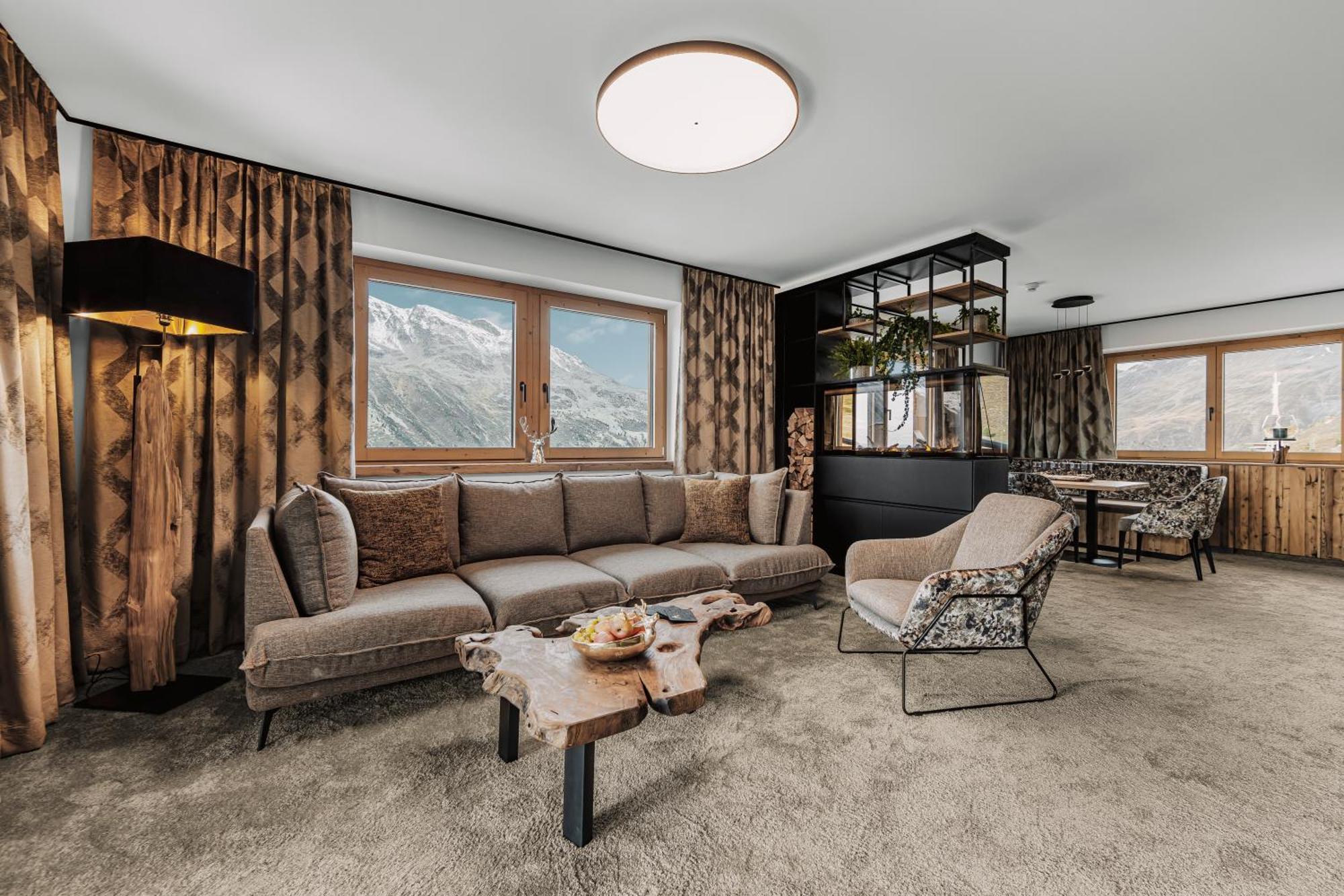 Ski - Golf - Wellness Hotel Riml Hochgurgl Bagian luar foto